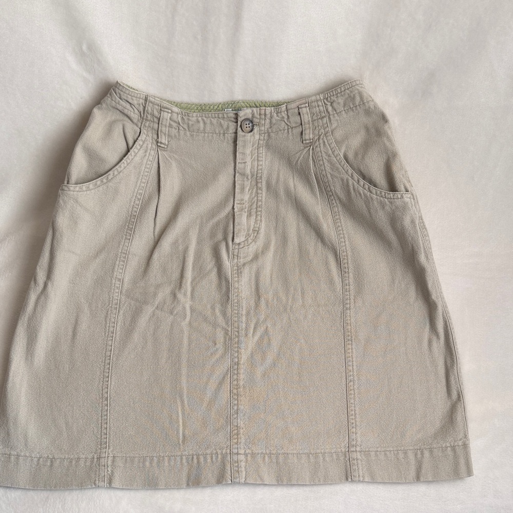Patagonia Stone Khaki Midi Skirt